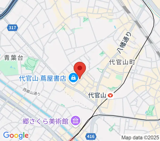 T-SITE GARDEN GALLERYの地図