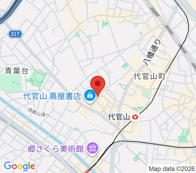 T-SITE GARDEN GALLERYの地図