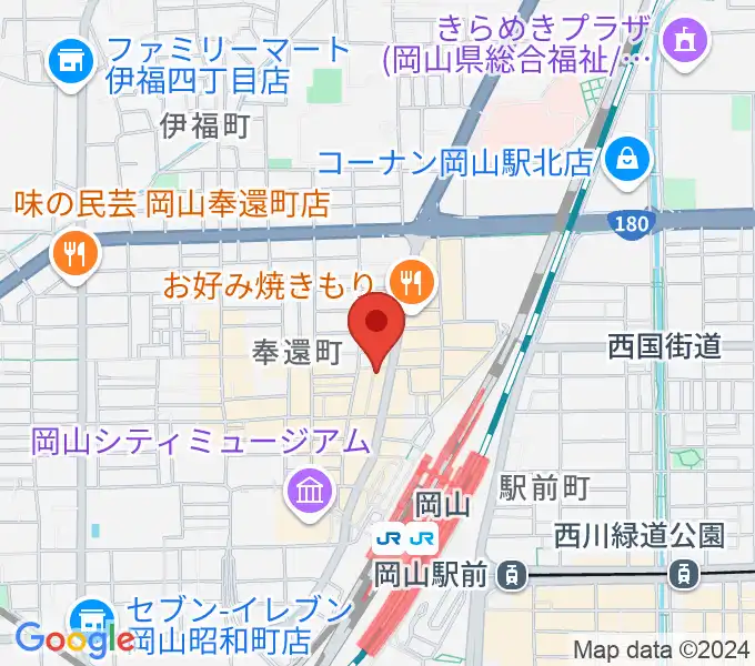 マレット音楽塾の地図