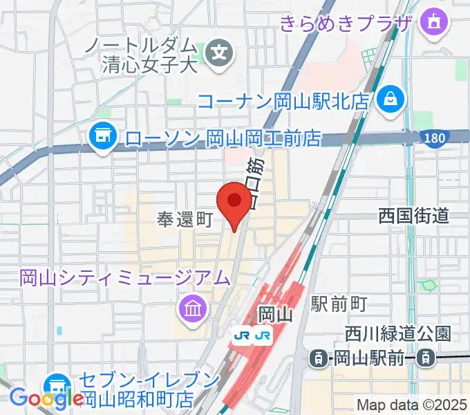 マレット音楽塾の地図
