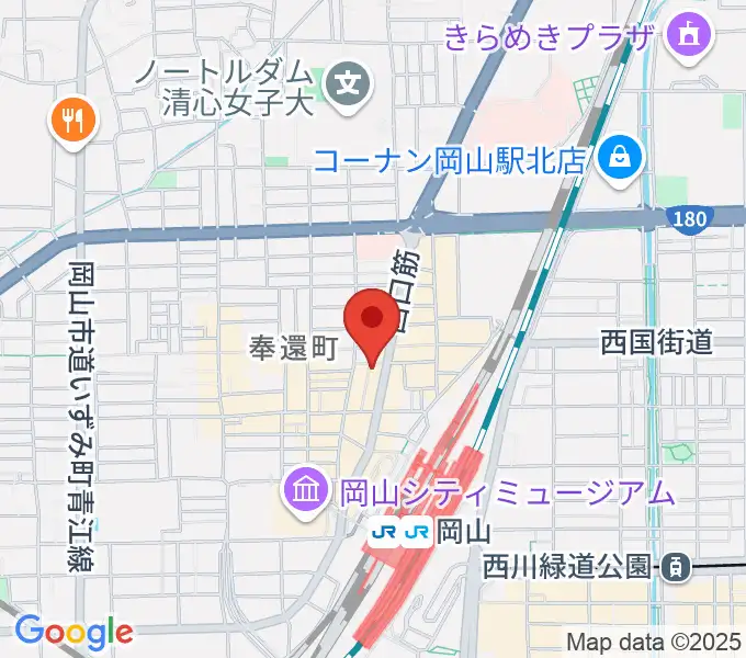 マレット音楽塾の地図
