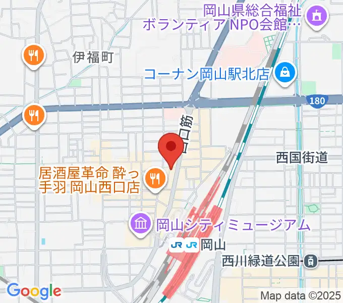 マレット音楽塾の地図
