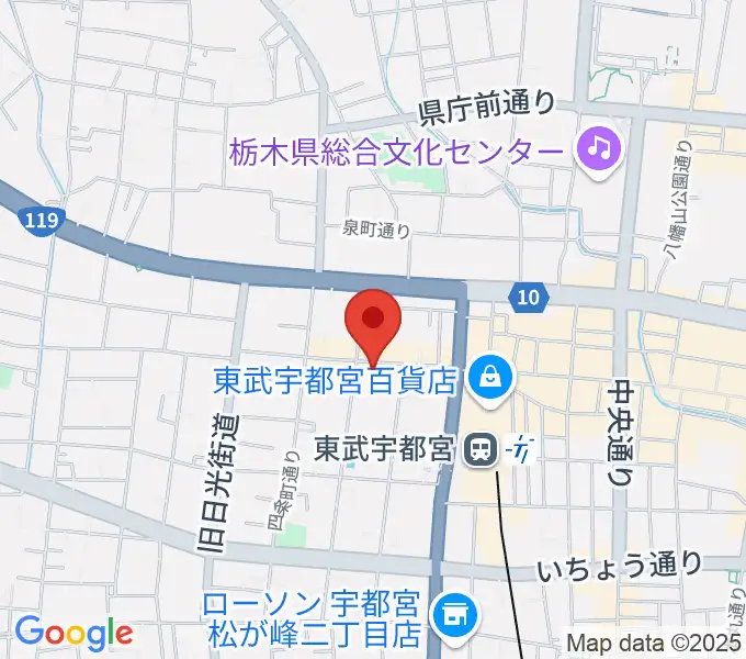 LOVE SOUNDS STUDIOの地図