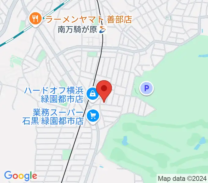 鈴木音楽学院の地図