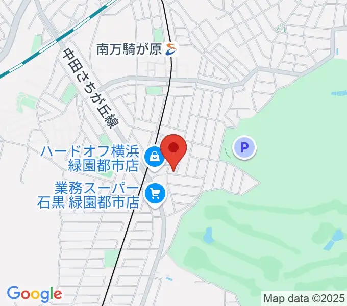鈴木音楽学院の地図