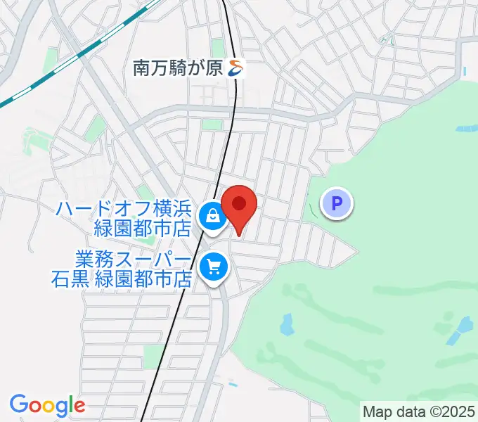 鈴木音楽学院の地図