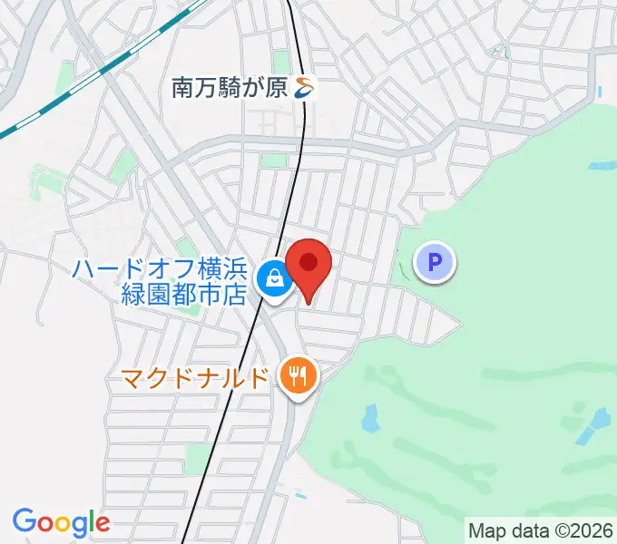 鈴木音楽学院の地図