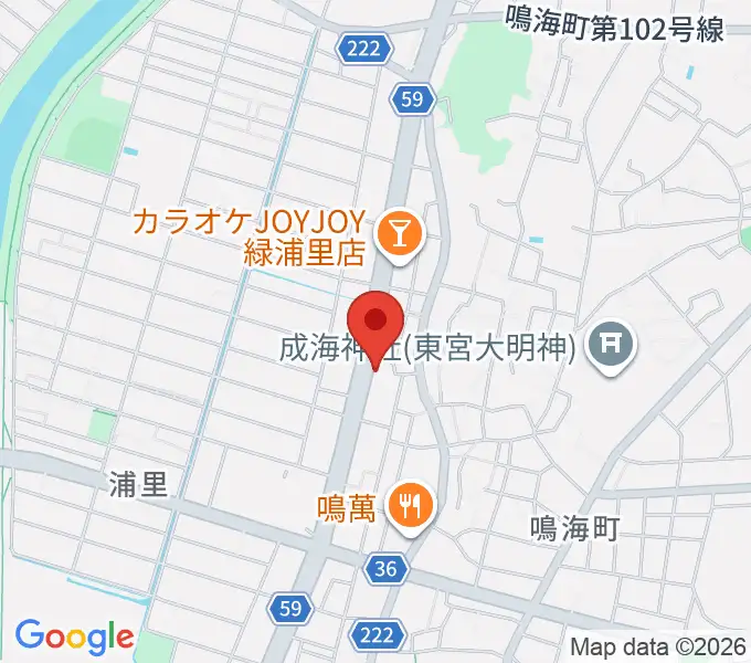 ギャラリーみふね 風の音の地図