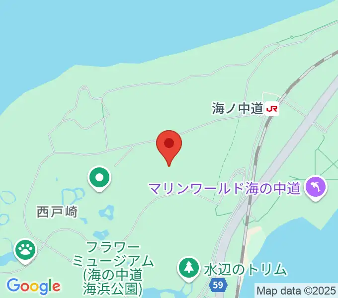 海の中道海浜公園 野外劇場の地図