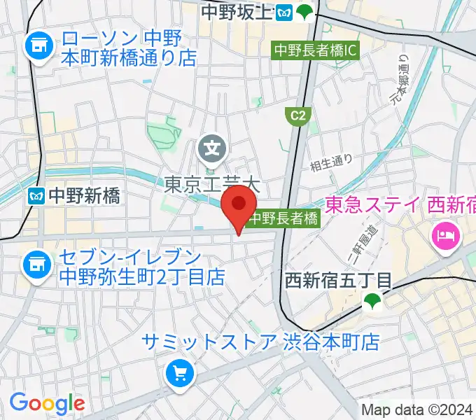 ロックフォード MELODIA Tokyoの地図