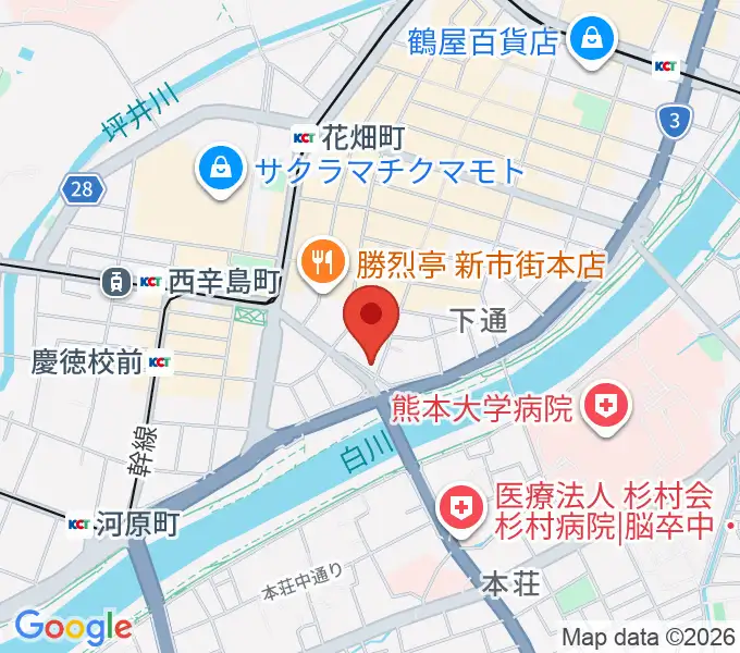 piano bar heart moonの地図