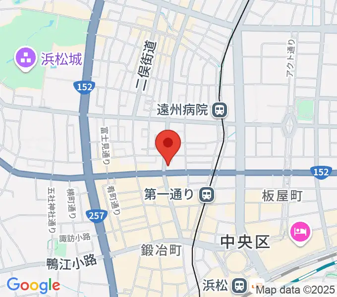 浜松キルヒヘアの地図