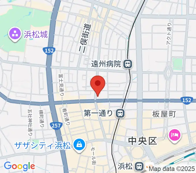 浜松キルヒヘアの地図