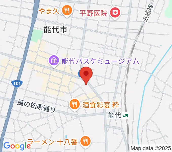 ミュージックショップHome Boundの地図