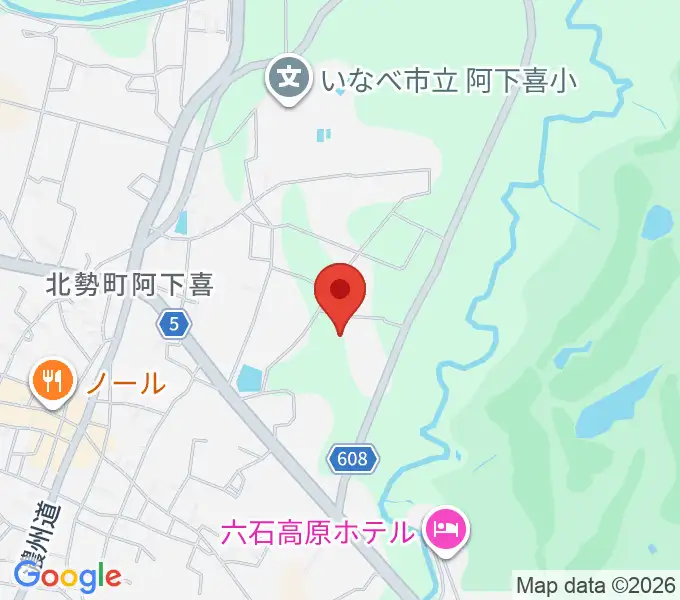 いなべエフエムの地図