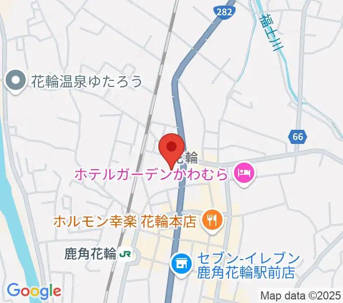 鹿角市文化の杜交流館 コモッセの地図