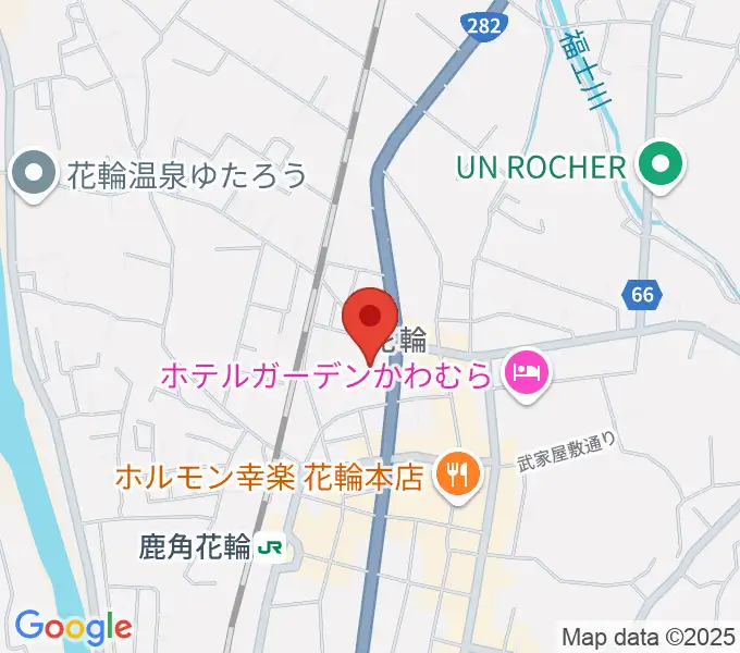 鹿角市文化の杜交流館 コモッセの地図