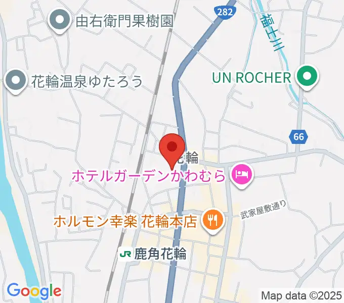 鹿角市文化の杜交流館 コモッセの地図