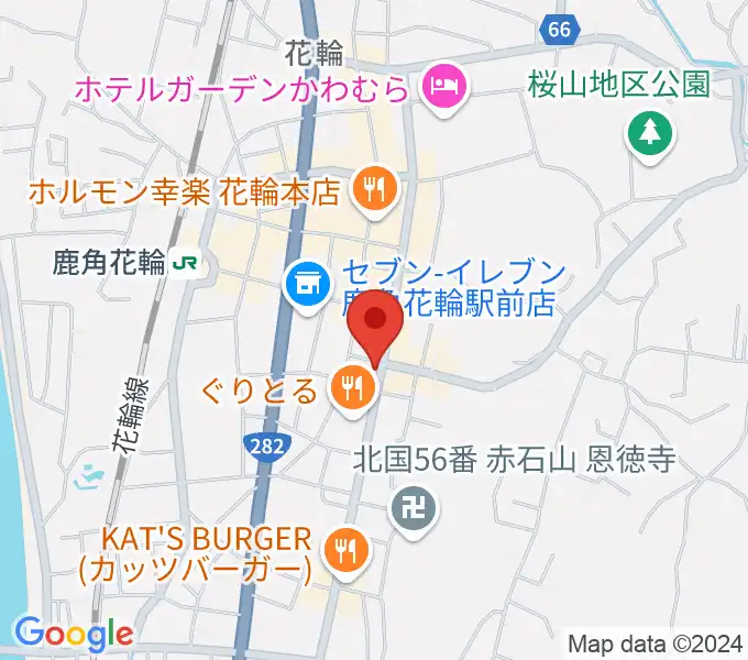 鹿角市交流プラザ MITプラザの地図