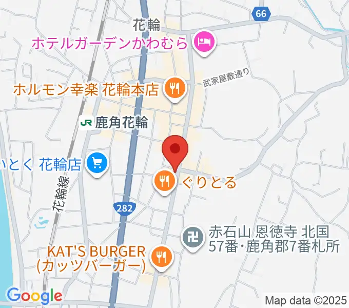 鹿角市交流プラザ MITプラザの地図