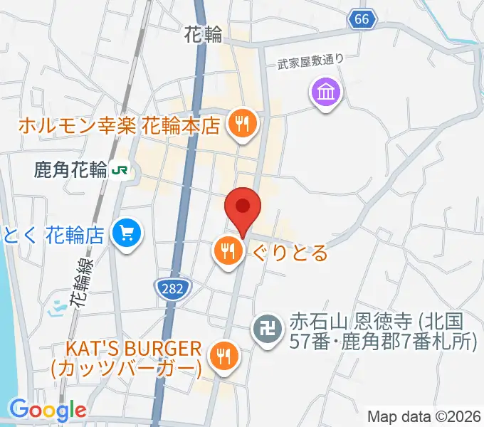 鹿角市交流プラザ MITプラザの地図