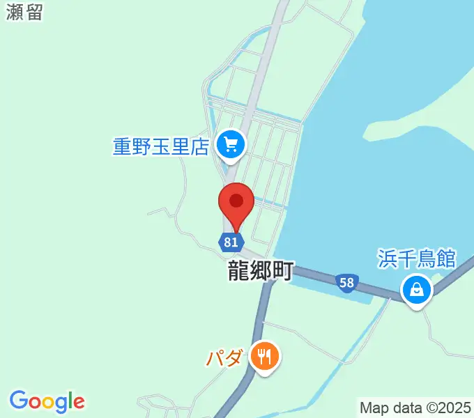エフエムたつごうの地図