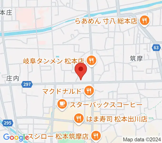 FMまつもとの地図