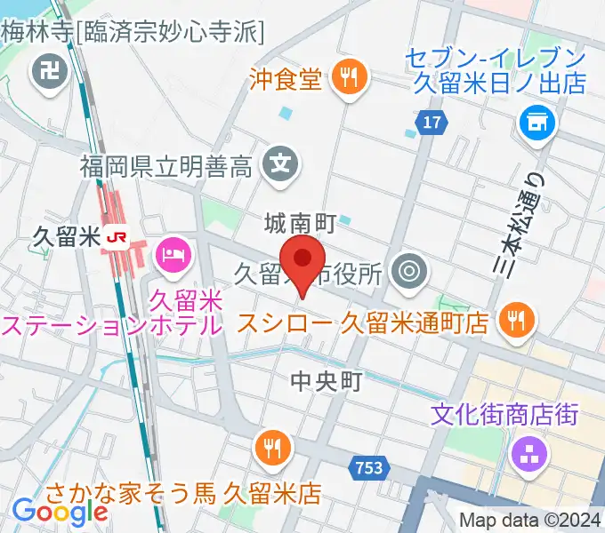 ゆめ色ピアノ教室の地図