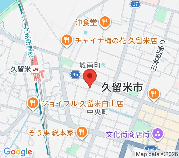 ゆめ色ピアノ教室の地図