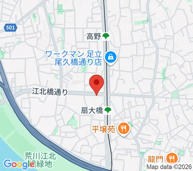 アトリエTANTOOの地図
