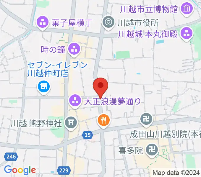 川越Rotomの地図