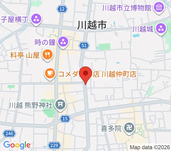 川越ROTOMの地図