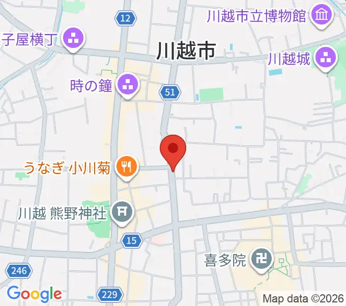 川越ROTOMの地図