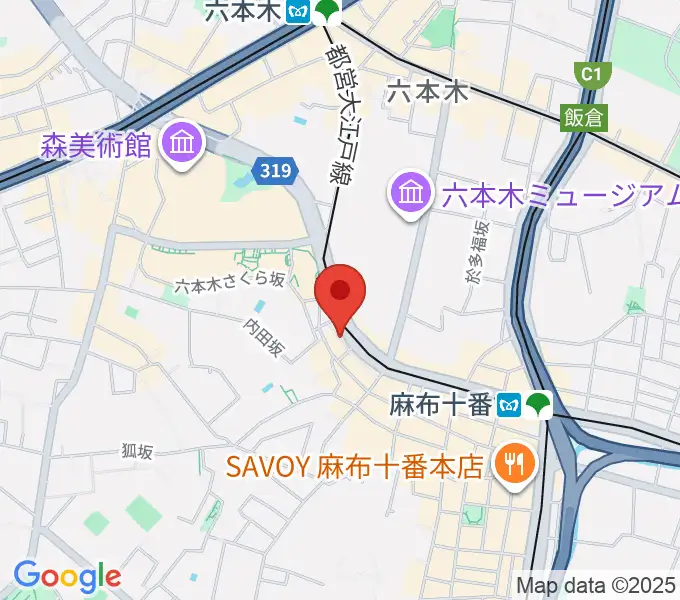 Heard Studioの地図