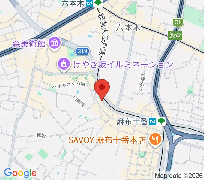 Heard Studioの地図