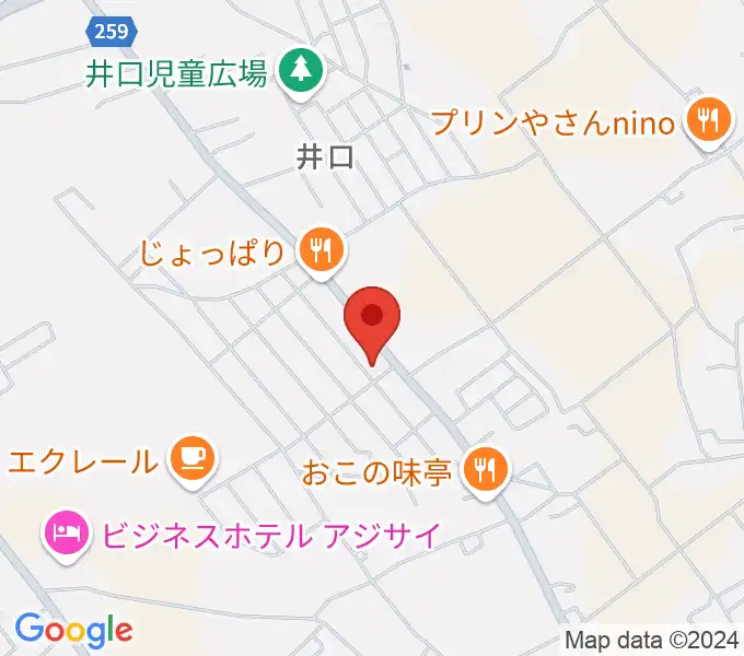 せきもと音楽教室の地図