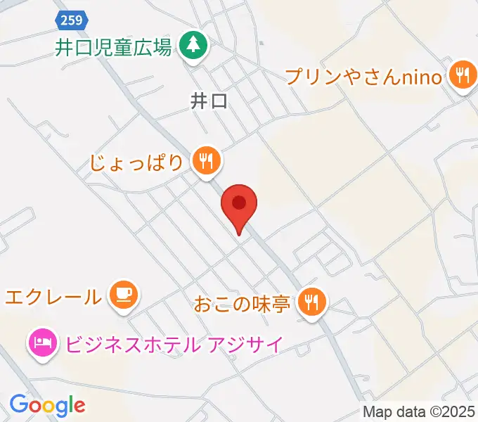 せきもと音楽教室の地図
