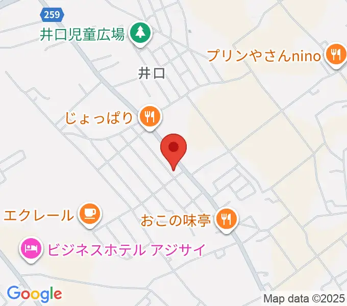せきもと音楽教室の地図