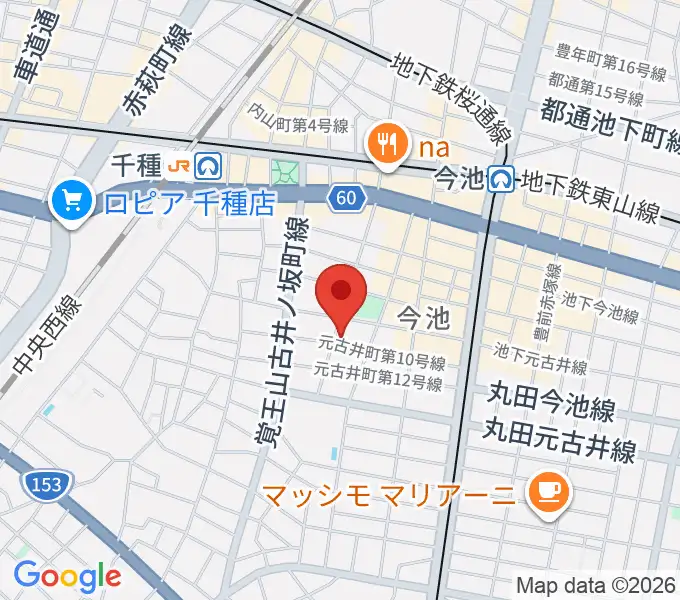 G-Life Musicの地図