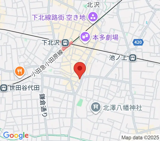 下北沢SEED SHIPの地図