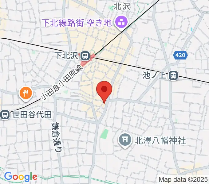 下北沢SEED SHIPの地図