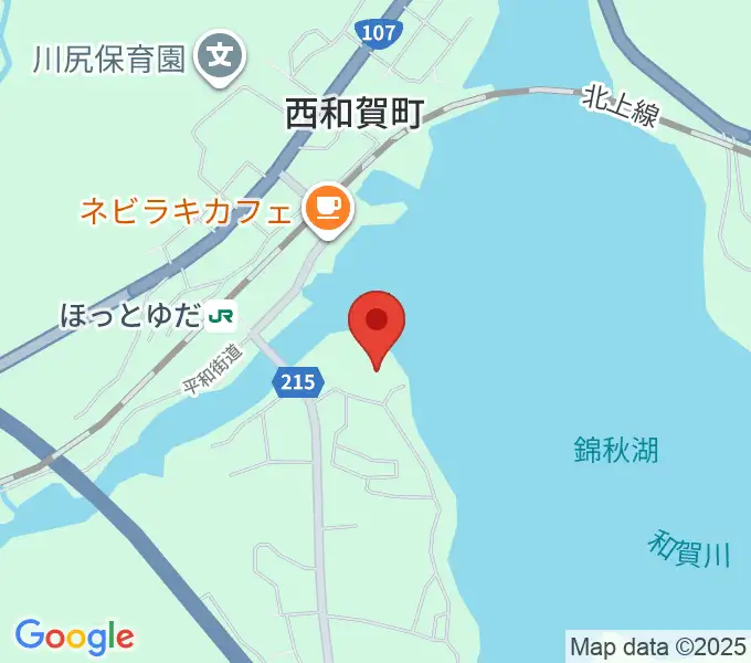 西和賀町文化創造館 銀河ホールの地図