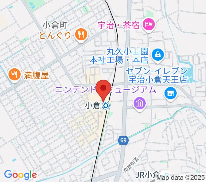 ソウルクリエイトミュージックの地図