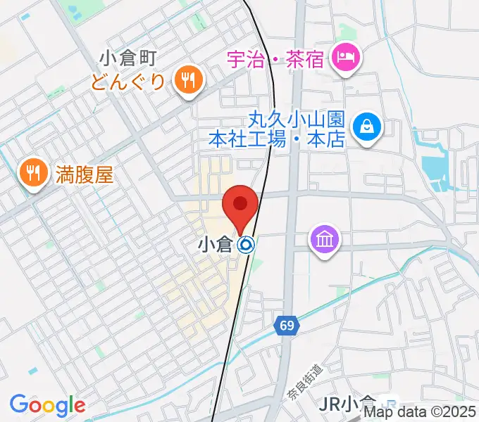 ソウルクリエイトミュージックの地図