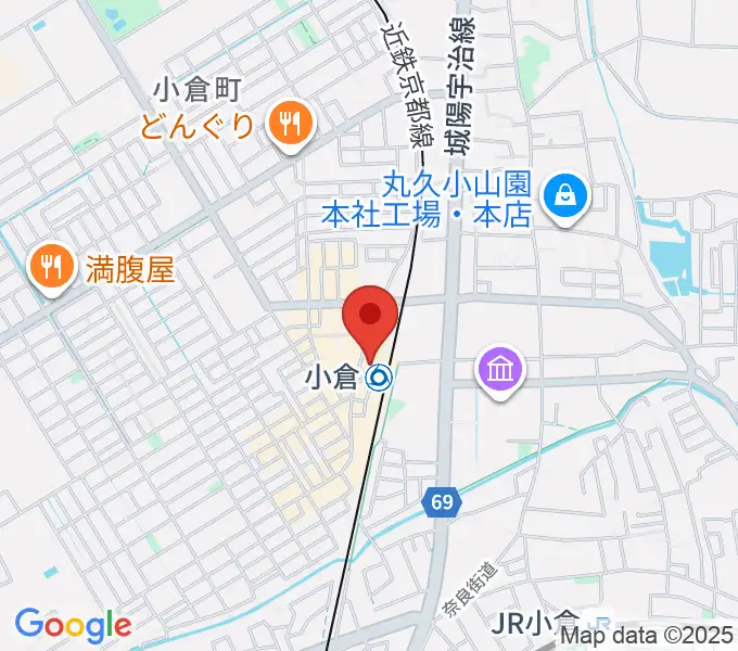 ソウルクリエイトミュージックの地図