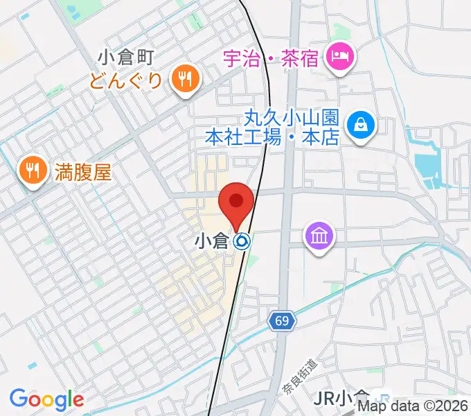 ソウルクリエイトミュージックの地図