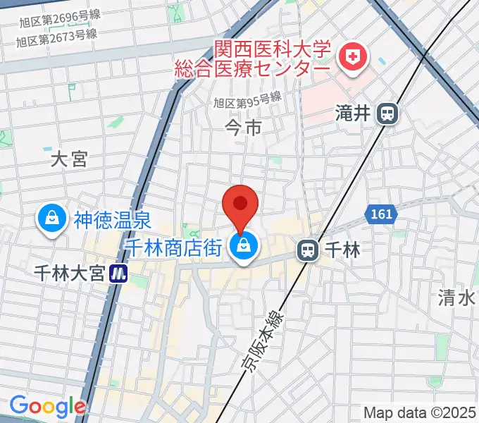 千林くらしエール館 フェニックスホールの地図