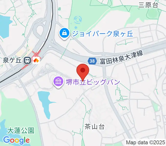 ワタナベ楽器店パンジョミュージックセンターの地図