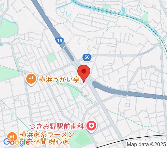 KIZUKI ドラム教室の地図