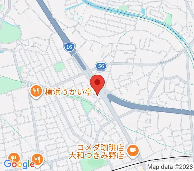 KIZUKI ドラム教室の地図